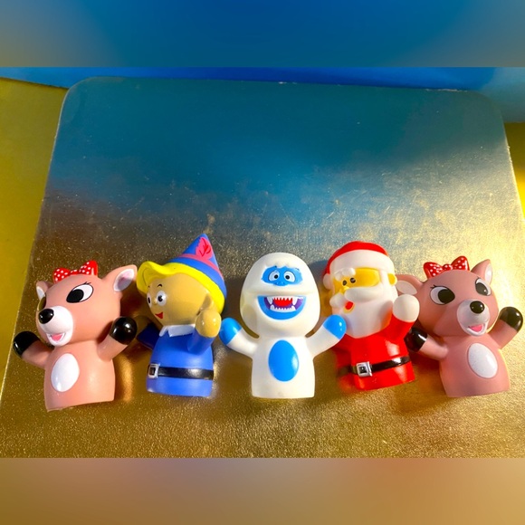 RUDOLPH THE RED NOSED REINDEER 2019 HOLIDAY FINGER PUPPETS 5 - Picture 7 of 11